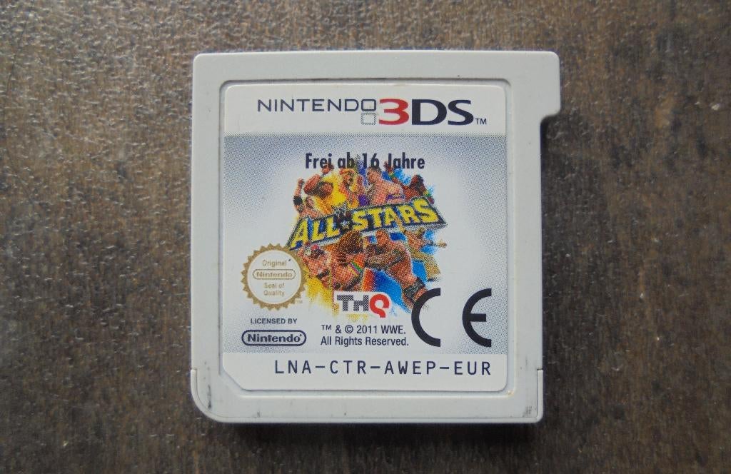 WWE All Stars voor 3DS (zie foto's), Spelcomputers en Games, Games | Nintendo 2DS en 3DS, Gebruikt, Vechten, 1 speler, Ophalen of Verzenden