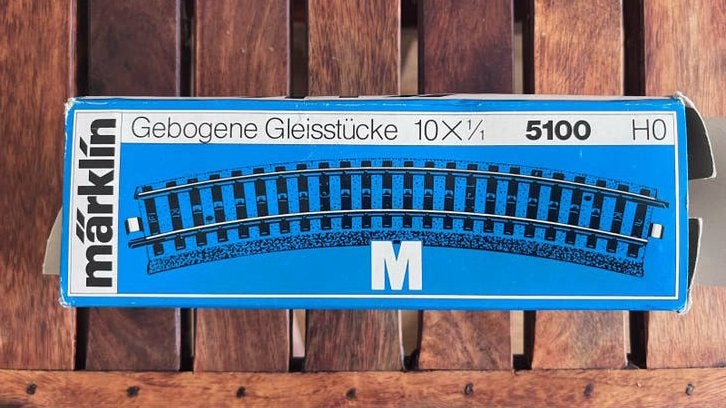 Märklin HO Rails en Wissels Set (5100 & 5190), Hobby en Vrije tijd, Ophalen, Wisselstroom, Gebruikt, Rails
