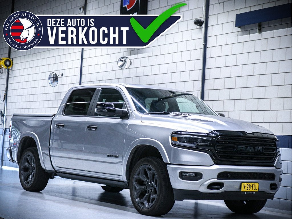 Dodge Ram 1500 Limited Night | Nieuw geleverd en onderhouden, Automaat, Gebruikt, 5654 cc, 402 pk