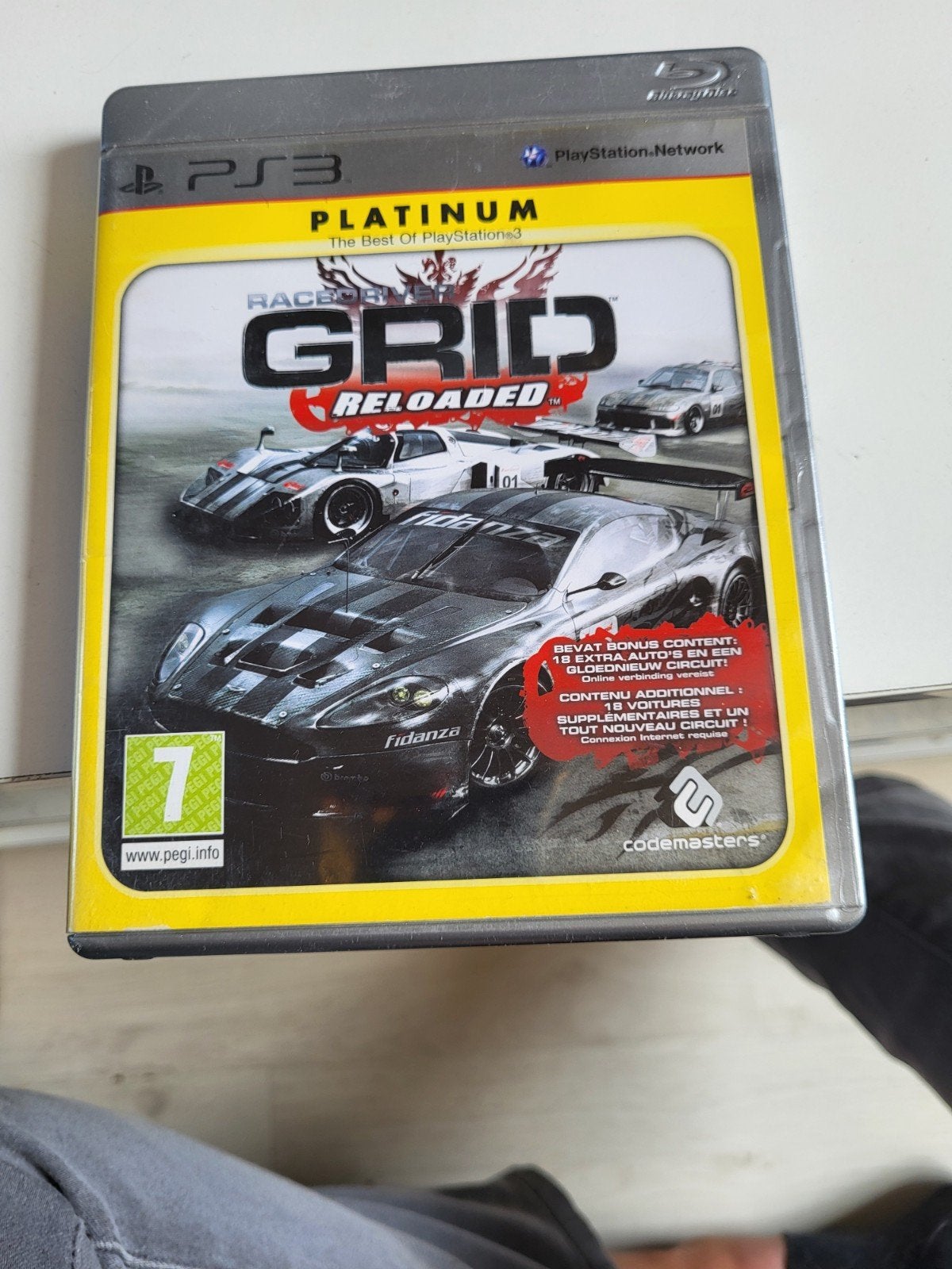 ps3 grid reloaded, 1 speler, Racen en Vliegen, Ophalen of Verzenden, Zo goed als nieuw