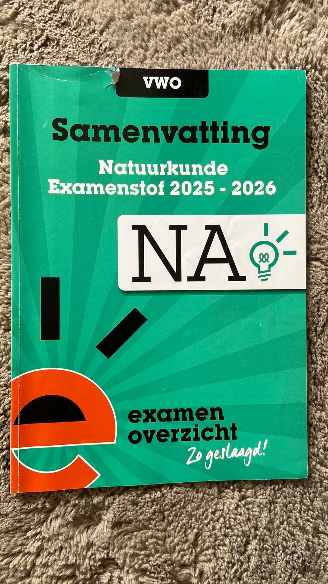 SAMENVATTING NATUURKUNDE VWO EXAMENSTOF 2025/26, VWO, Natuurkunde, Ophalen of Verzenden, ExamenOverzicht