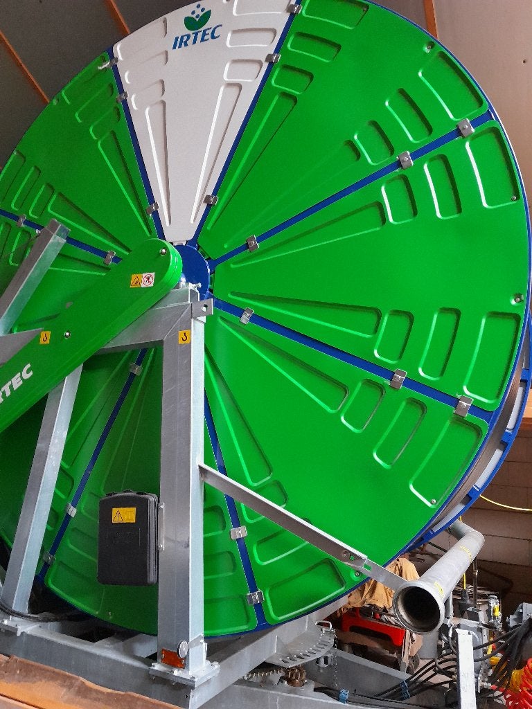 Beregeningshaspel Irtec + pomp Nettuno, Ophalen, Akkerbouw, Beregening en Drainage