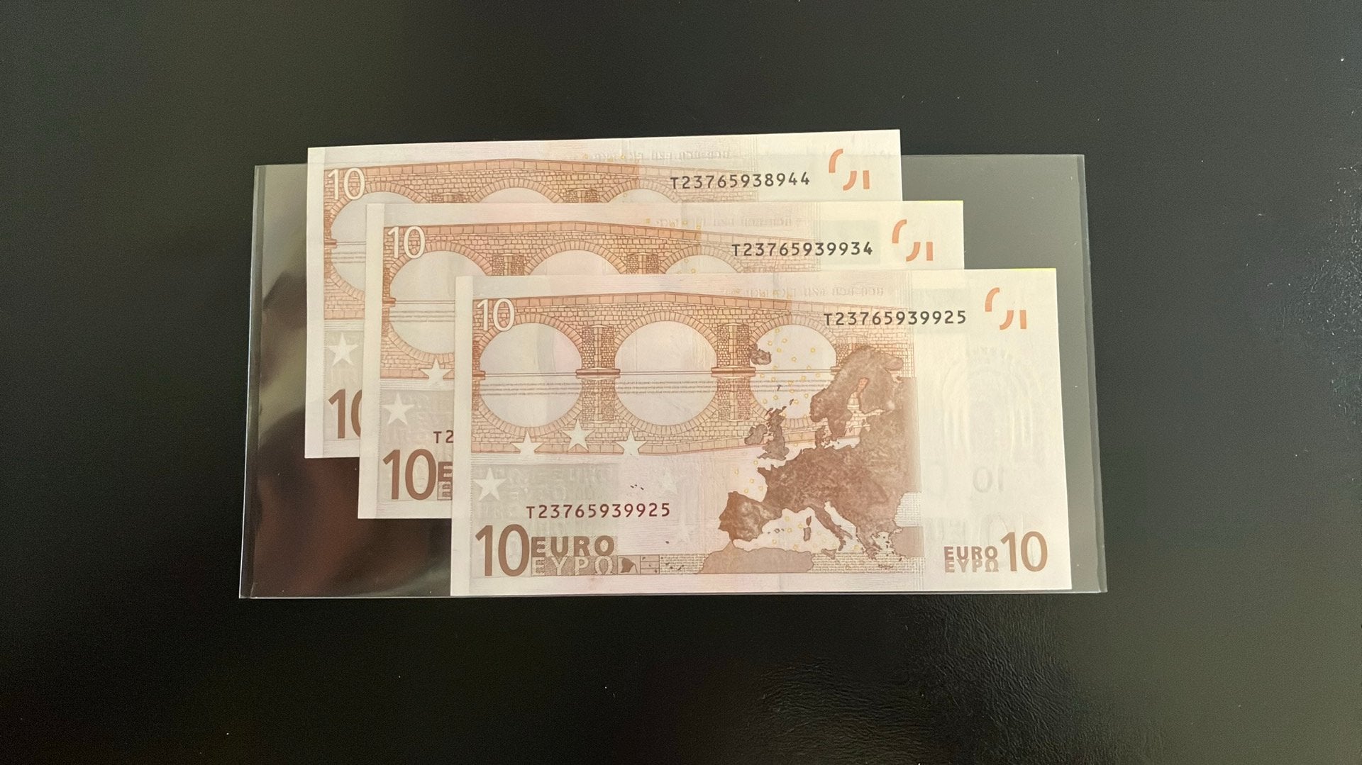Set van 3 stuks - €10,- Duisenberg - Ierland (T) - UNC-, Postzegels en Munten, Bankbiljetten | Europa | Eurobiljetten, Ophalen of Verzenden