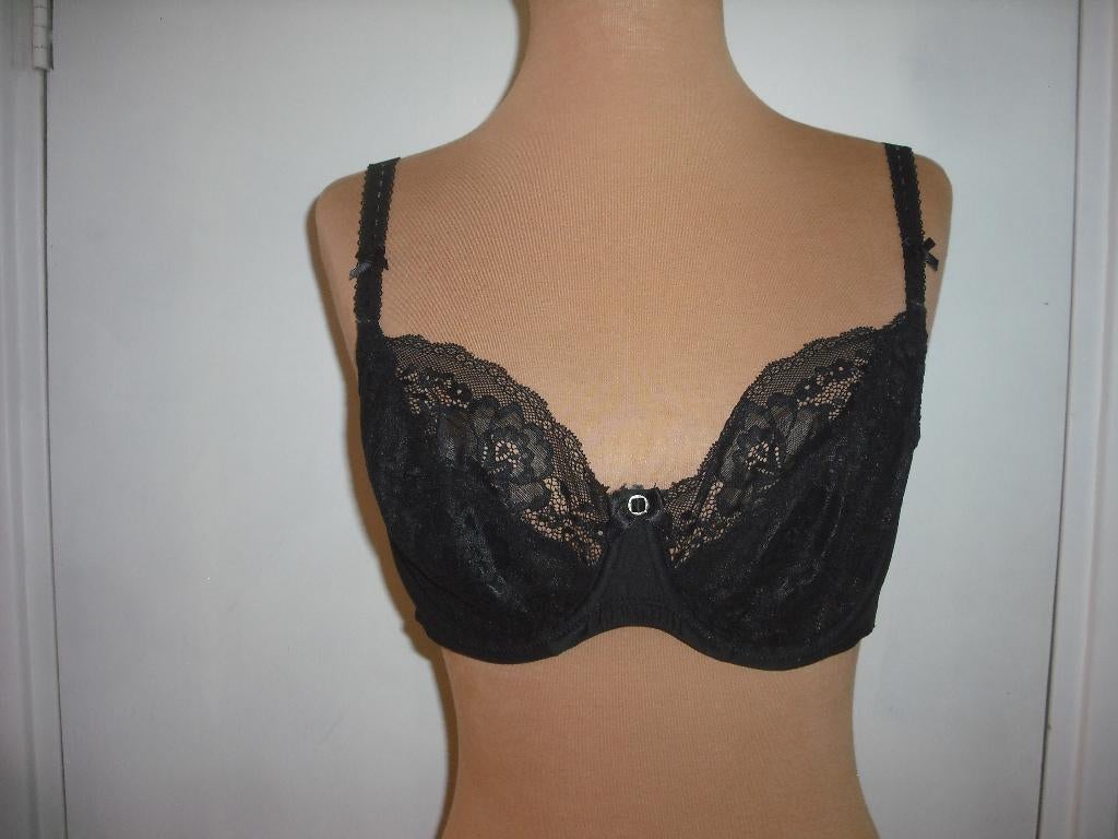beugelBH maat 75E, Verzenden, Zwart, BH