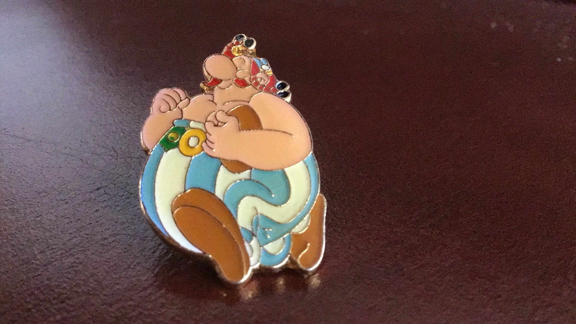 Obelix vintage pin, Ophalen of Verzenden, Zo goed als nieuw