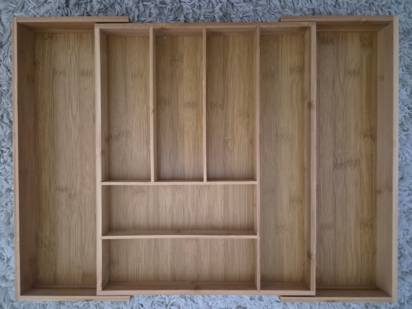 NIEUW uitschuifbare besteklade hout, Huis en Inrichting, Keuken | Bestek, Ophalen, Nieuw, Hout
