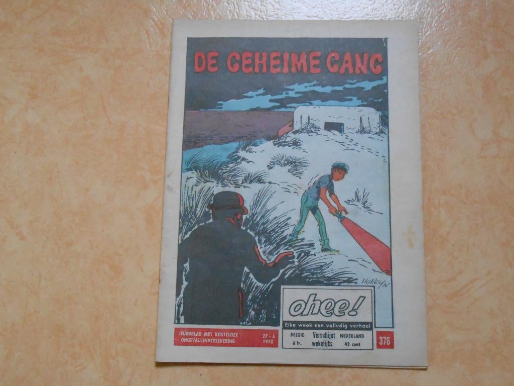 Ohee 376 De geheime gang 1970., Boeken, Stripboeken, Nieuw, Eén stripboek, Ophalen of Verzenden