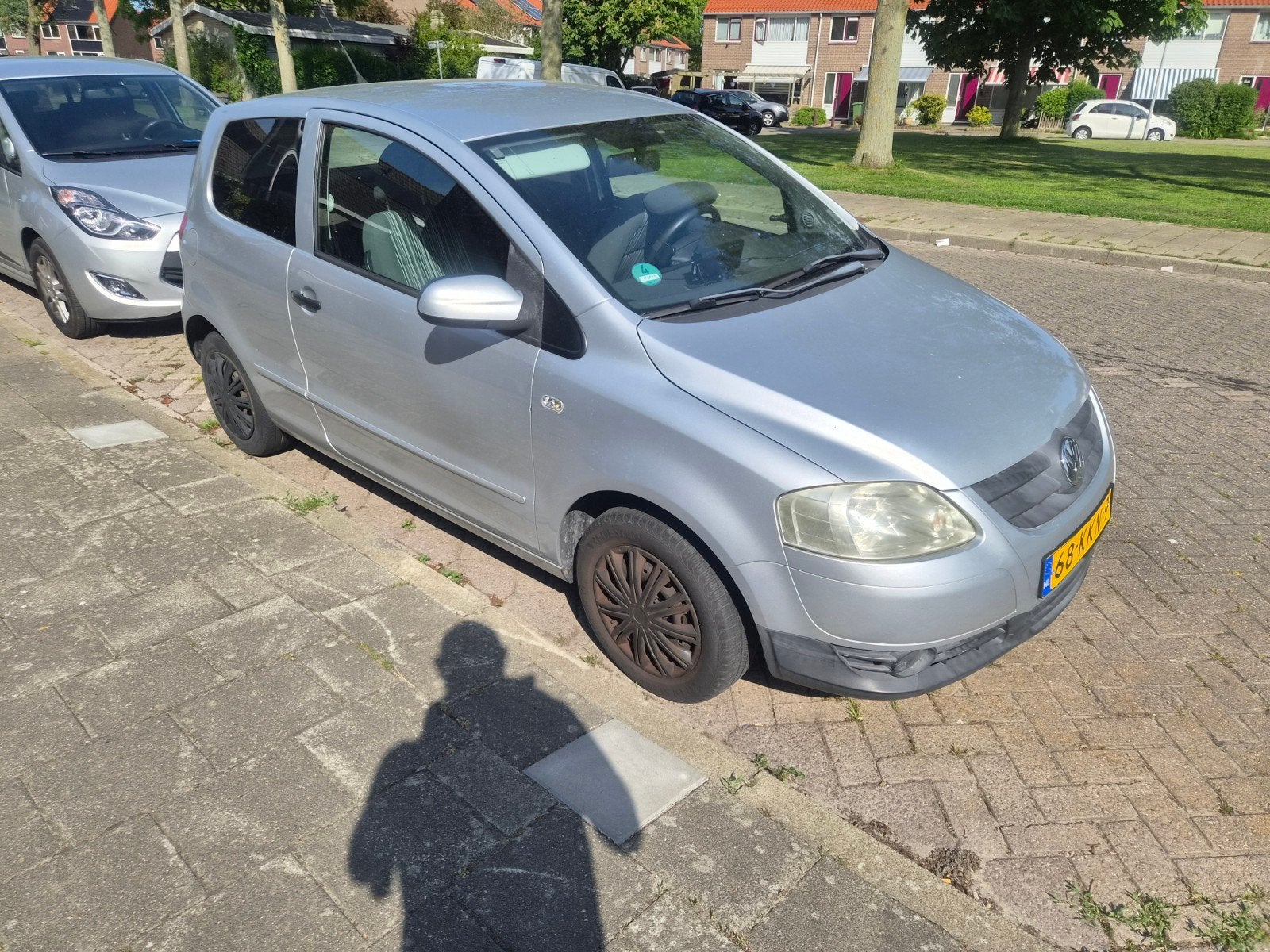 Volkswagen Fox 1.2 40KW 2010 Trendline Grijs  2e eigenaar, Auto's, Volkswagen, Voorwielaandrijving, Stof, 969 kg, 4 stoelen