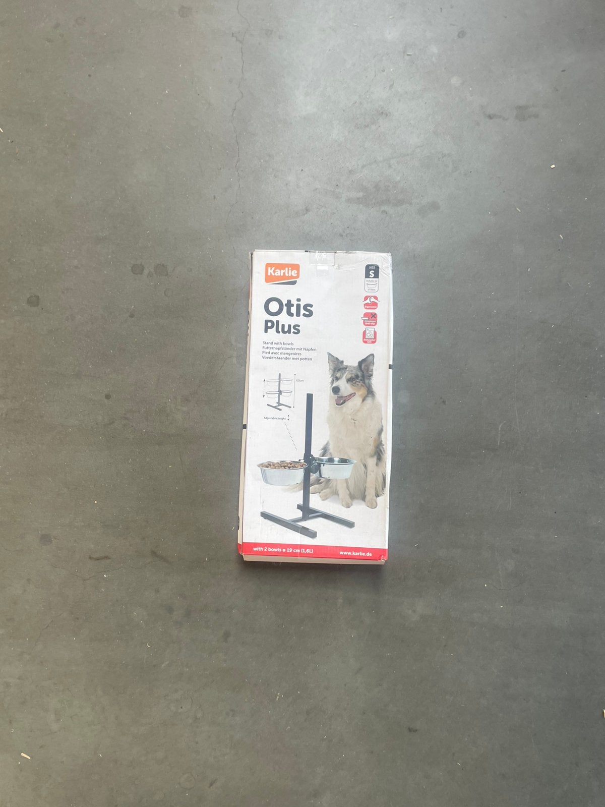 Karlie Otis Plus Doppelnapfstandaard – 2 x 1,6 liter, Dieren en Toebehoren, Ophalen of Verzenden, Zo goed als nieuw
