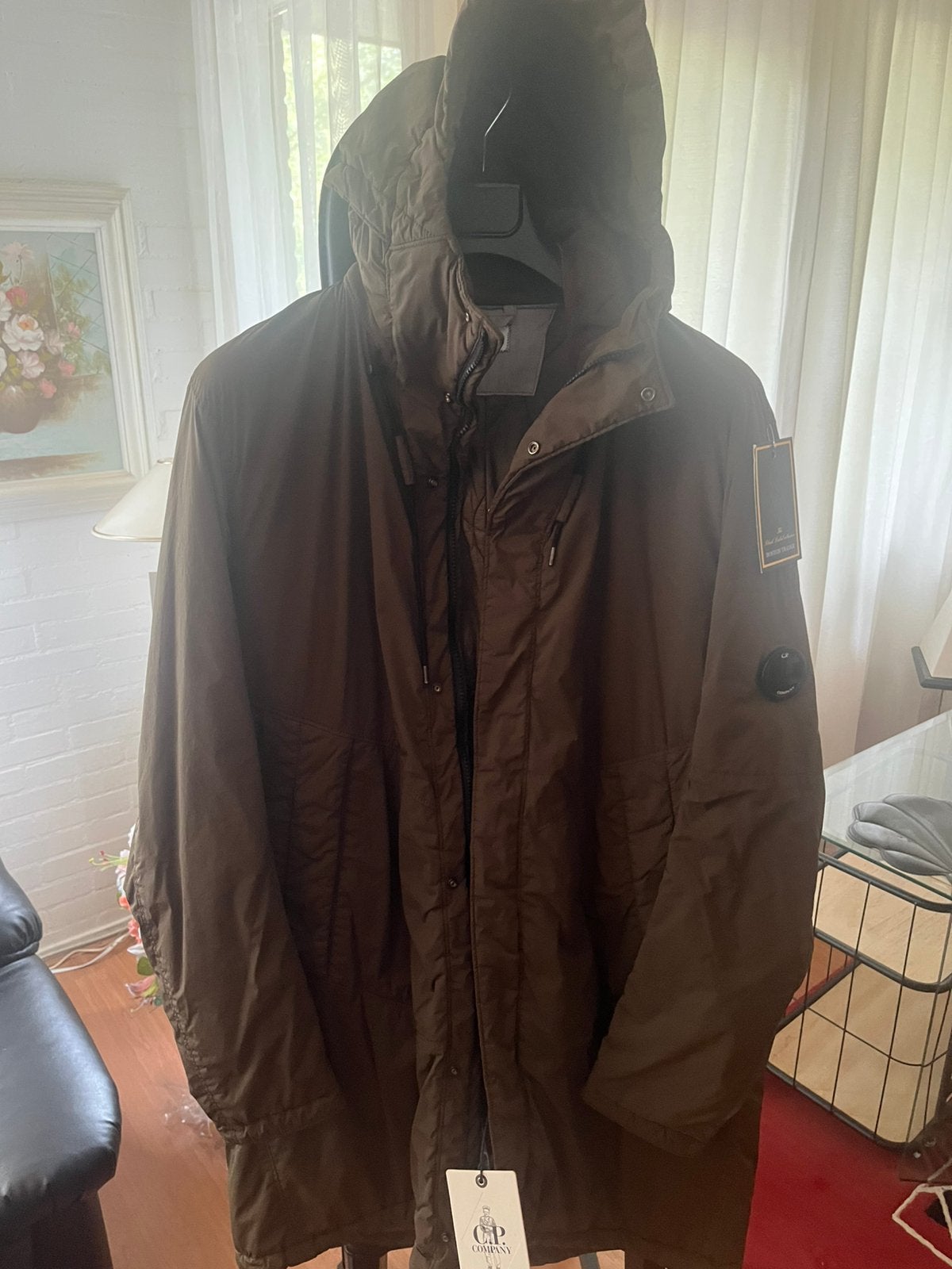 Nieuw CP Company Lange jas maat 52,, Kleding | Heren, Jassen | Winter, Ophalen of Verzenden, Nieuw, Maat 52/54 (L), Groen
