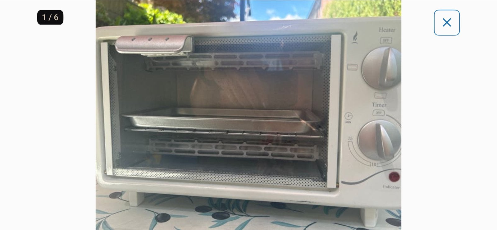 Mini-oven ideaal voor camper of caravan, Ophalen of Verzenden, Zo goed als nieuw