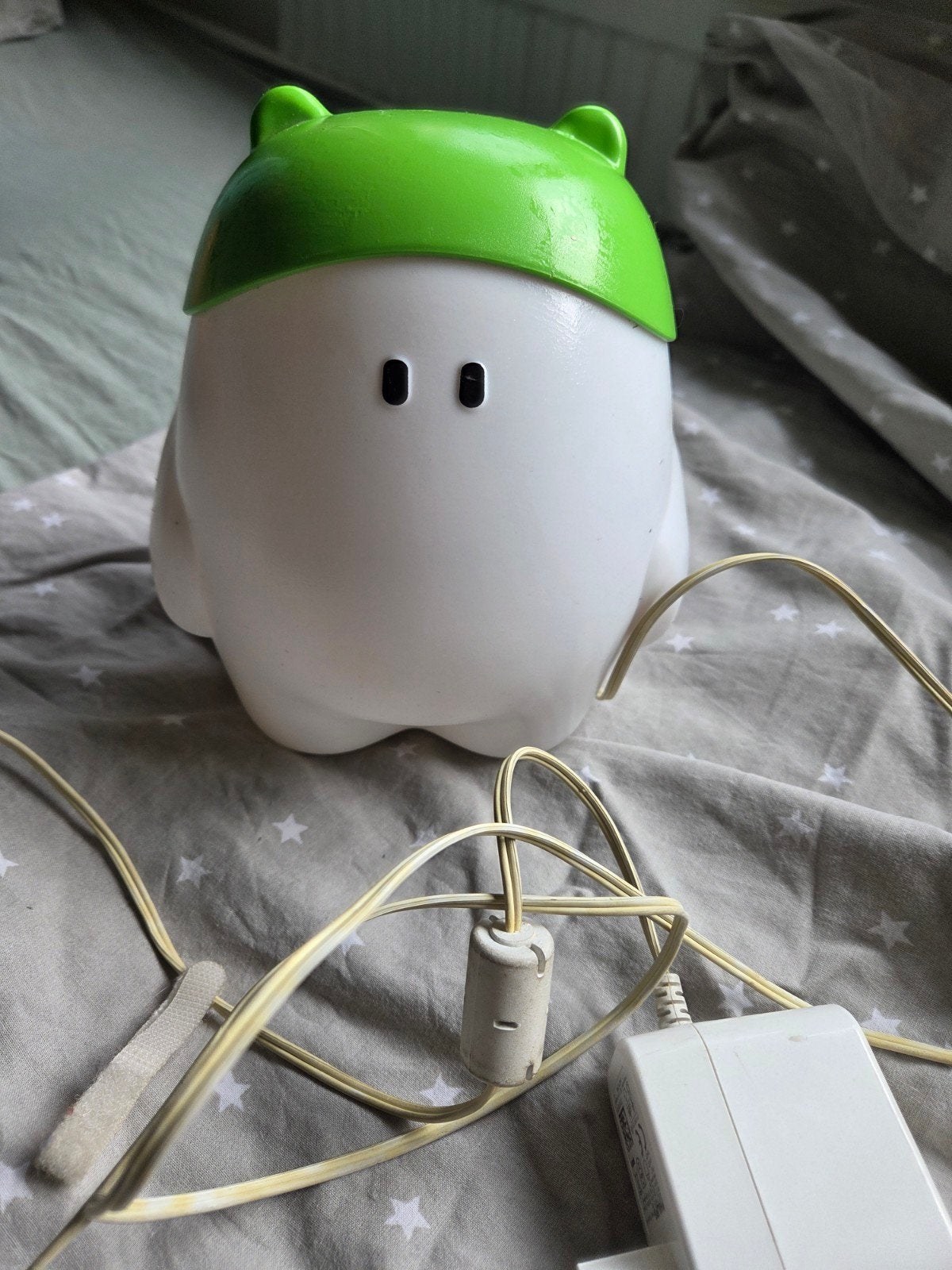 kinderlamp, Ophalen