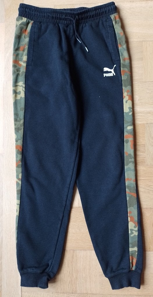 Zwarte joggingbroek Puma maat 164, Gebruikt, Puma, Sport- of Zwemkleding, Ophalen of Verzenden