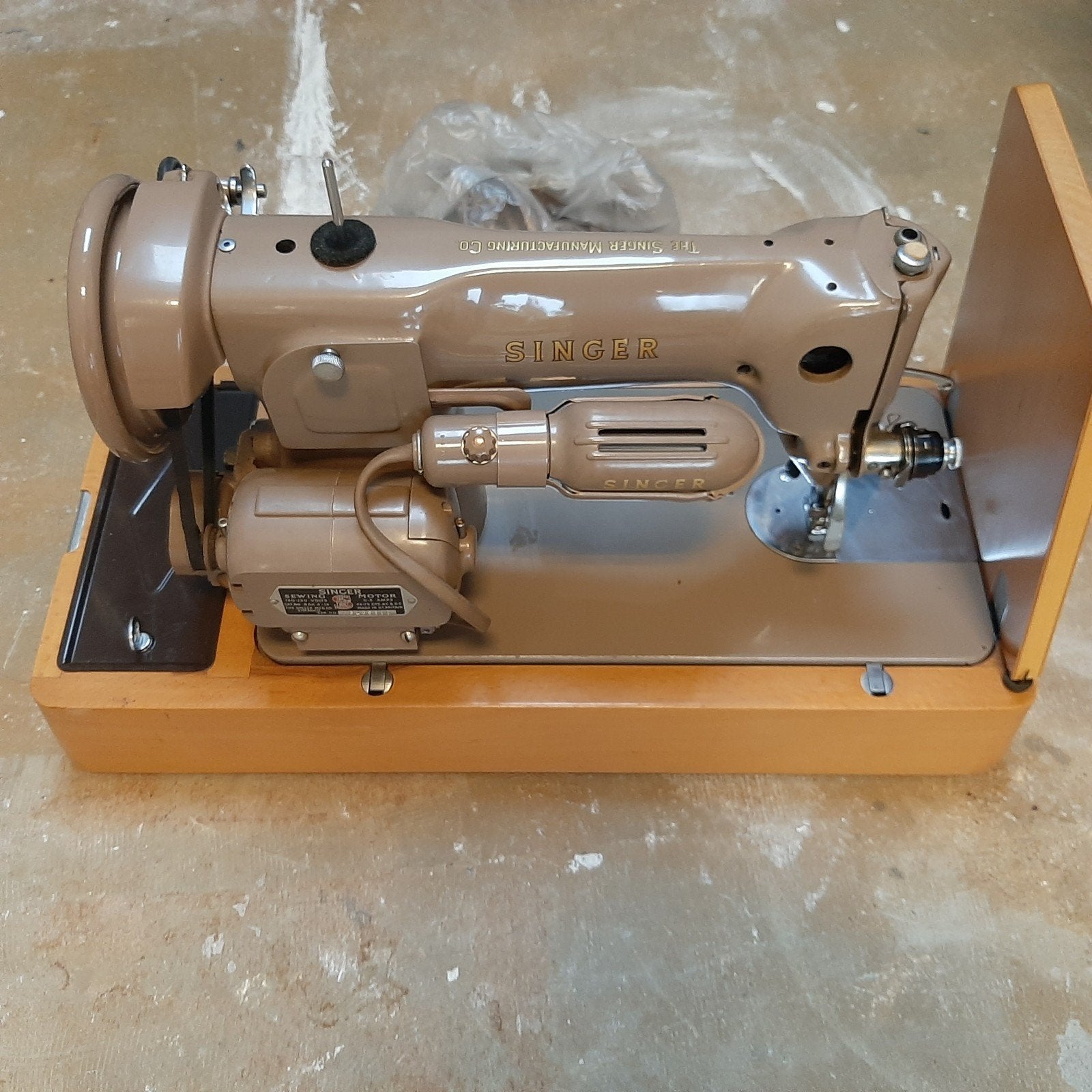 retro antiek naaimachine van Singer, Ophalen of Verzenden