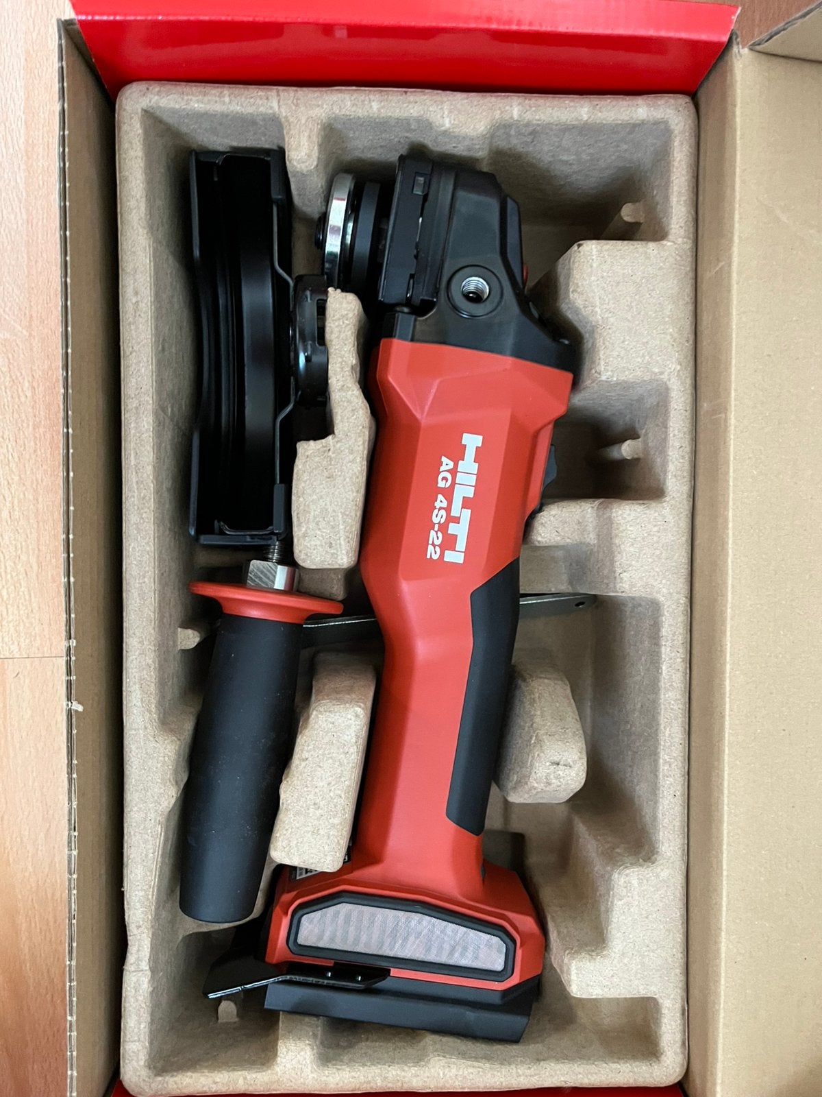 HILTI NURON AG 4S-22 HAAKSE ACCUSLIJPER (125 MM), Ophalen, Nieuw
