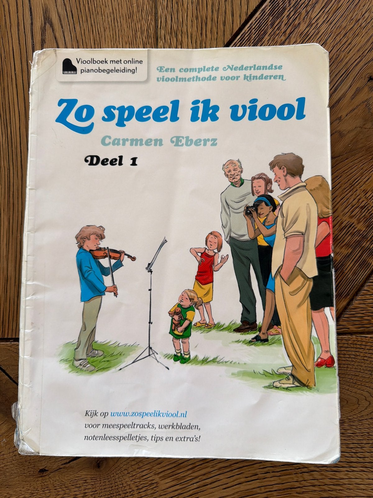 Lesboek Viool deel 1 - Zo speel ik viool Carmen Eberz, Muziek en Instrumenten, Gebruikt, Verzenden, Overige genres, Les of Cursus