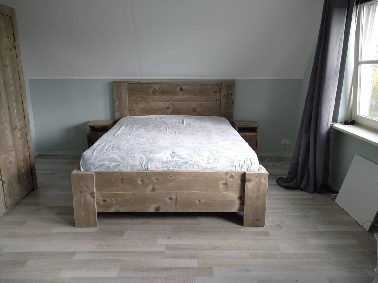 bedden van steigerhout, Eenpersoons, Steigerhout, Nieuw, Ophalen of Verzenden