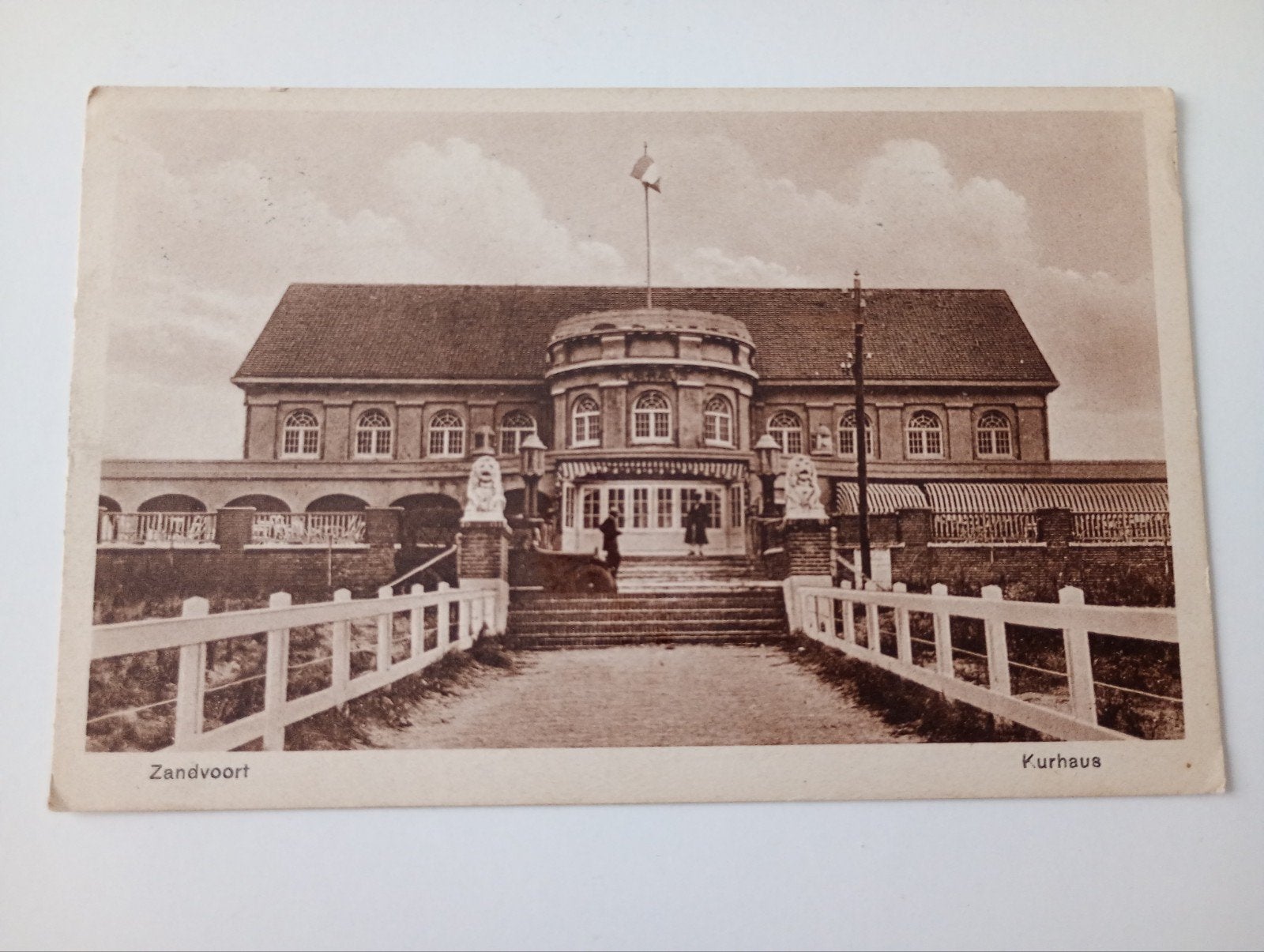 Zandvoort Kurhaus 1930, Ophalen of Verzenden, 1920 tot 1940, Gelopen, Noord-Holland