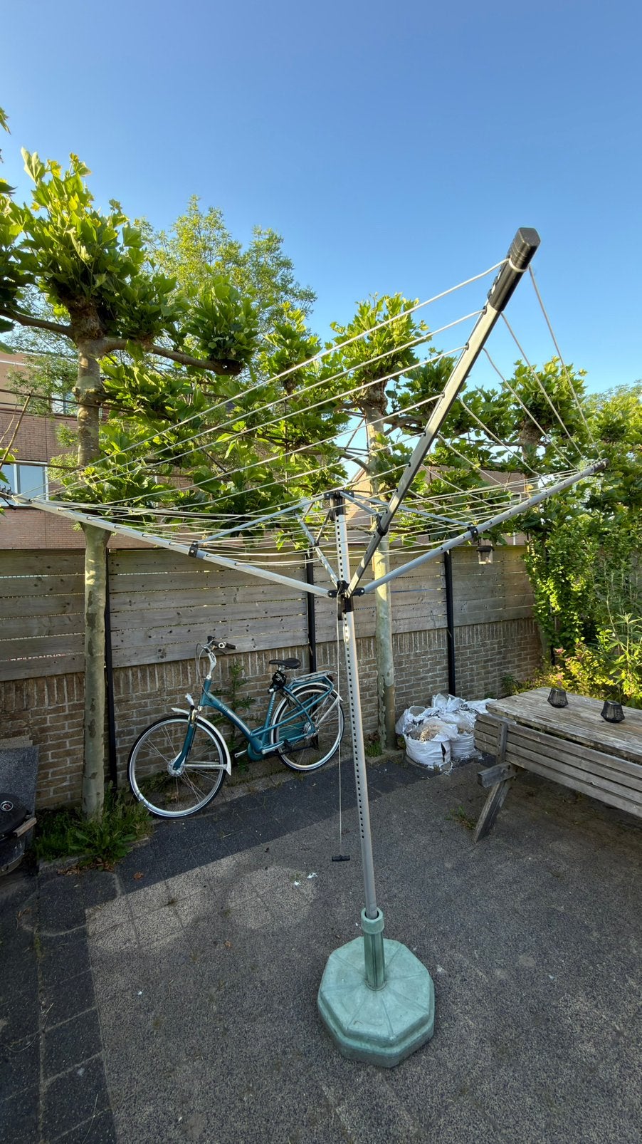 Droogmolen, Tuin en Terras, Droogmolens en Wasrekken, Ophalen, Zo goed als nieuw, Droogmolen