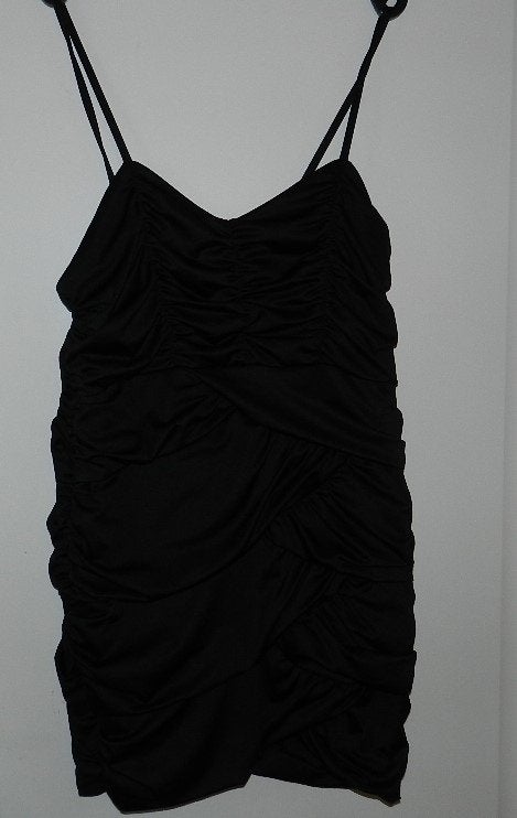 Feestelijk zwart H&M feestelijk jurkje, maat L/XL., Kleding | Dames, Verzenden, Zwart, Maat 46/48 (XL) of groter, Zo goed als nieuw