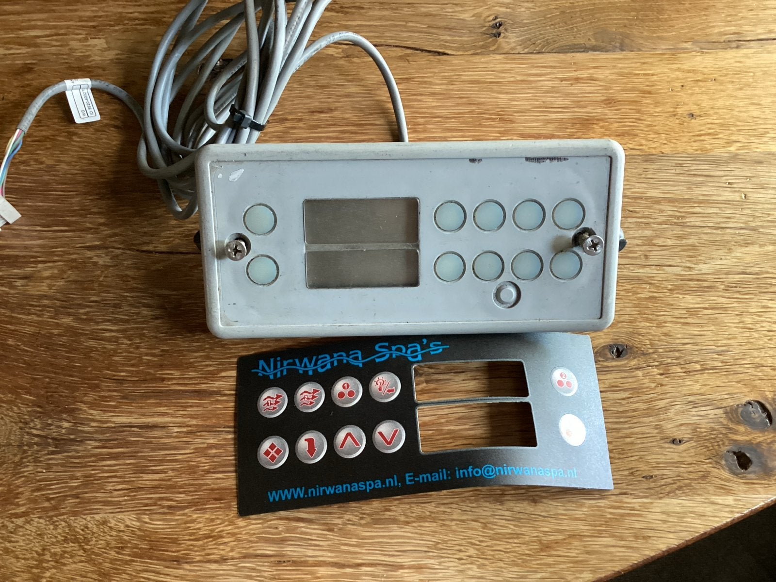 Bedieningspaneel voor Canadese Jacuzzi Spa (Model K-5), Ophalen of Verzenden, Gebruikt
