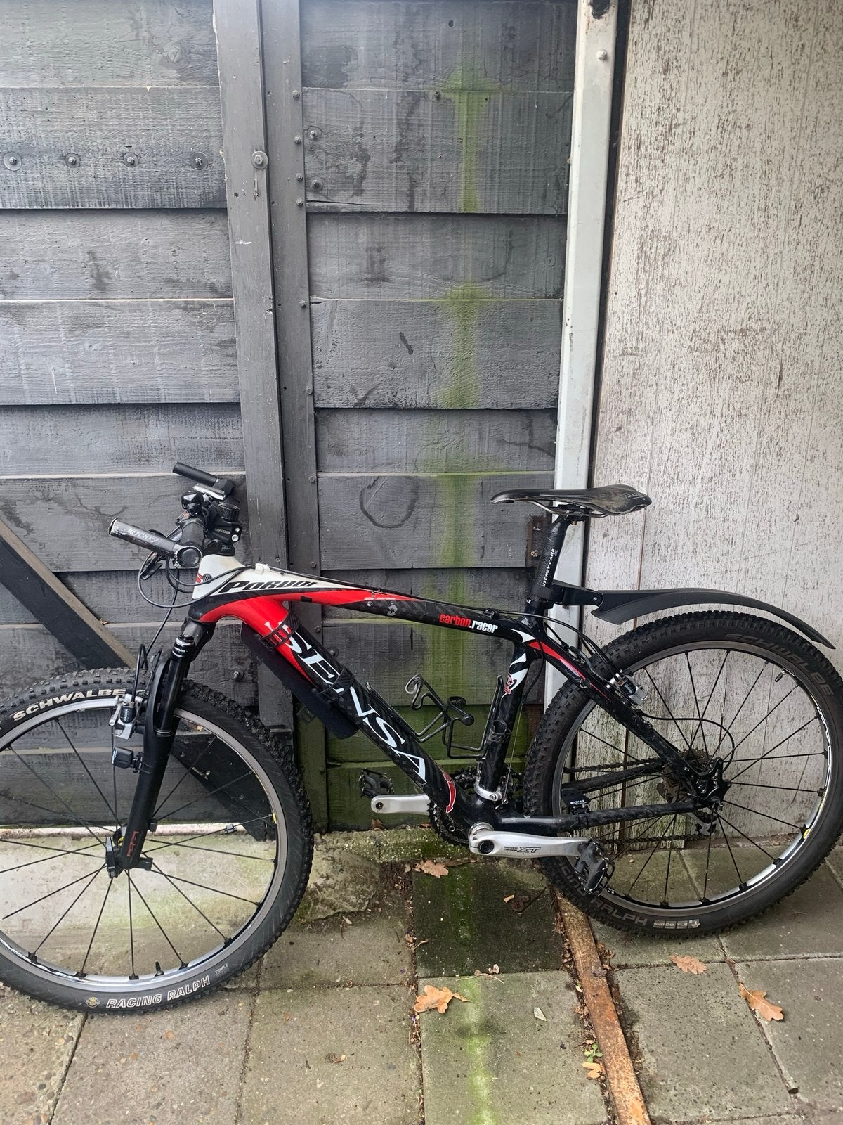 Sensa mountainbike zwart/rood, Ophalen, Zo goed als nieuw, Overige merken