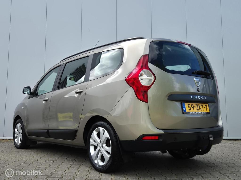 DACIA LODGY 1.2 TCE PRESIGE/AIRCO/PDC/TREKHAAK/BLUETOOTH/16', Voorwielaandrijving, Euro 5, Bruin, 116 pk