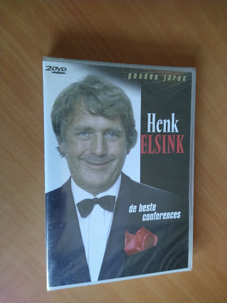 2-DVD Henk Elsink - De beste conferences ( nieuw), Cd's en Dvd's, Dvd's | Cabaret en Sketches, Alle leeftijden, Ophalen of Verzenden