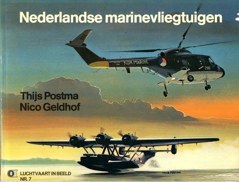 Nederlandse marinevliegtuigen., Verzamelen, Luchtvaart en Vliegtuigspotten, Ophalen of Verzenden, Zo goed als nieuw, Boek of Tijdschrift