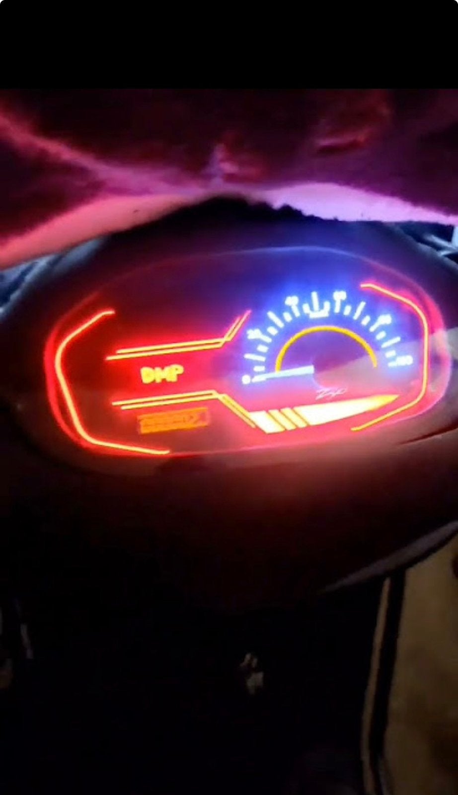 Kilometerteller Sport Rood Piaggio Zip DMP, Ophalen of Verzenden, Zo goed als nieuw, Overige typen, Piaggio