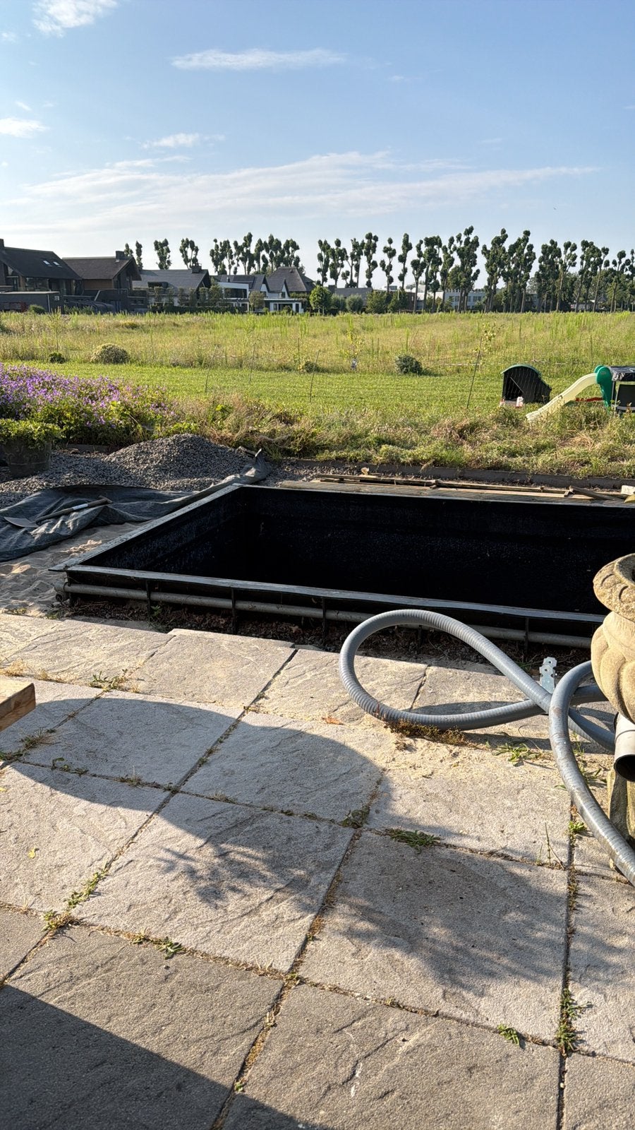Vijver met Vijverfilter en vijverpomp, Ophalen of Verzenden, Gebruikt, Vijverbak
