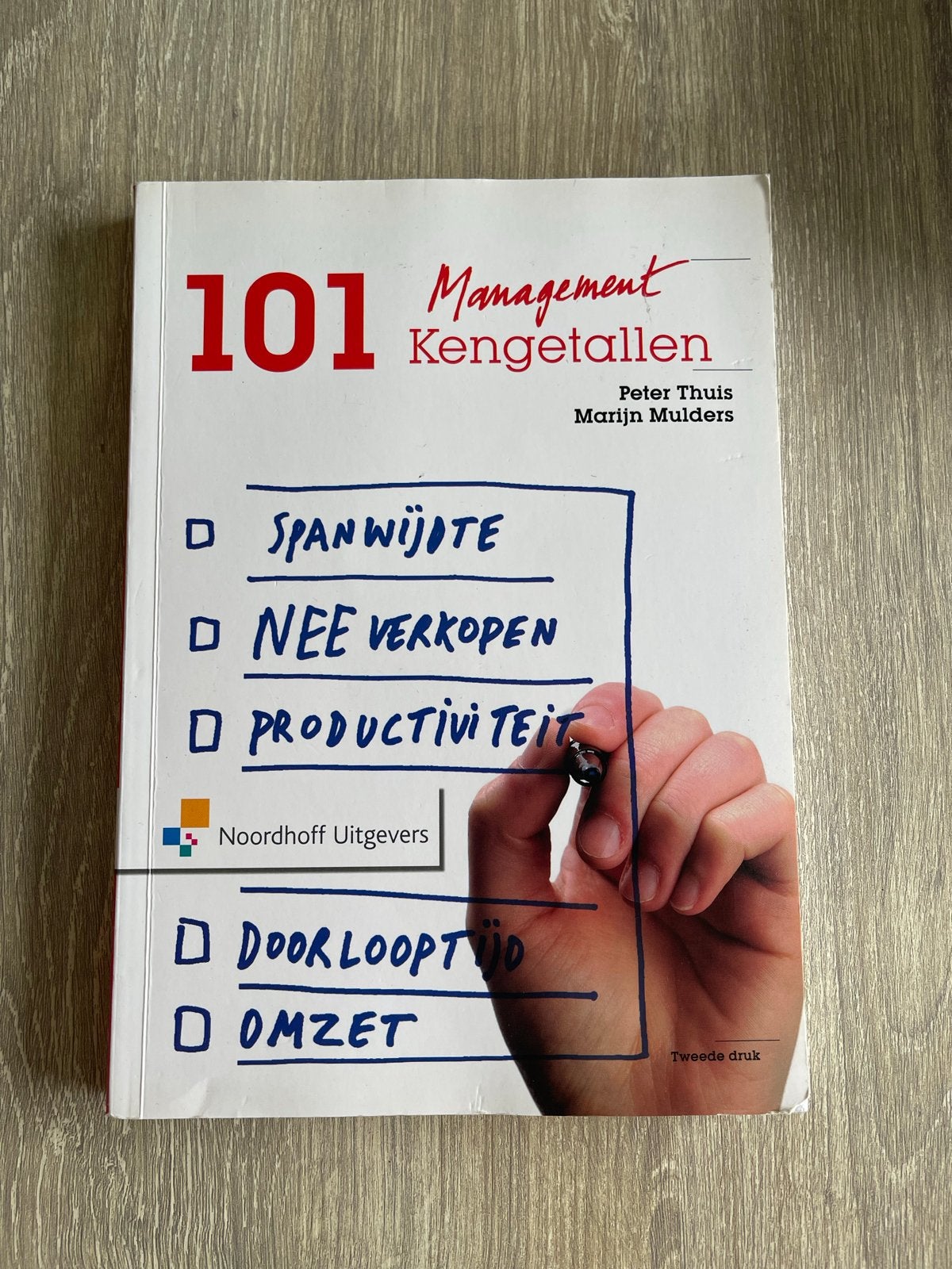 101 Management Kengetallen - Peter Thuis, Marijn Mulders, Boeken, Ophalen of Verzenden, Zo goed als nieuw, Management