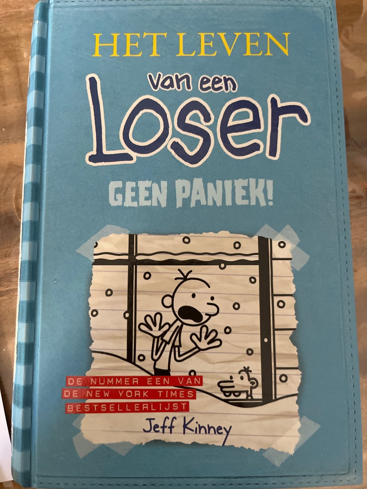 Het Leven van een Loser: Geen Paniek! - Jeff Kinney, Ophalen of Verzenden, Zo goed als nieuw, Fictie algemeen