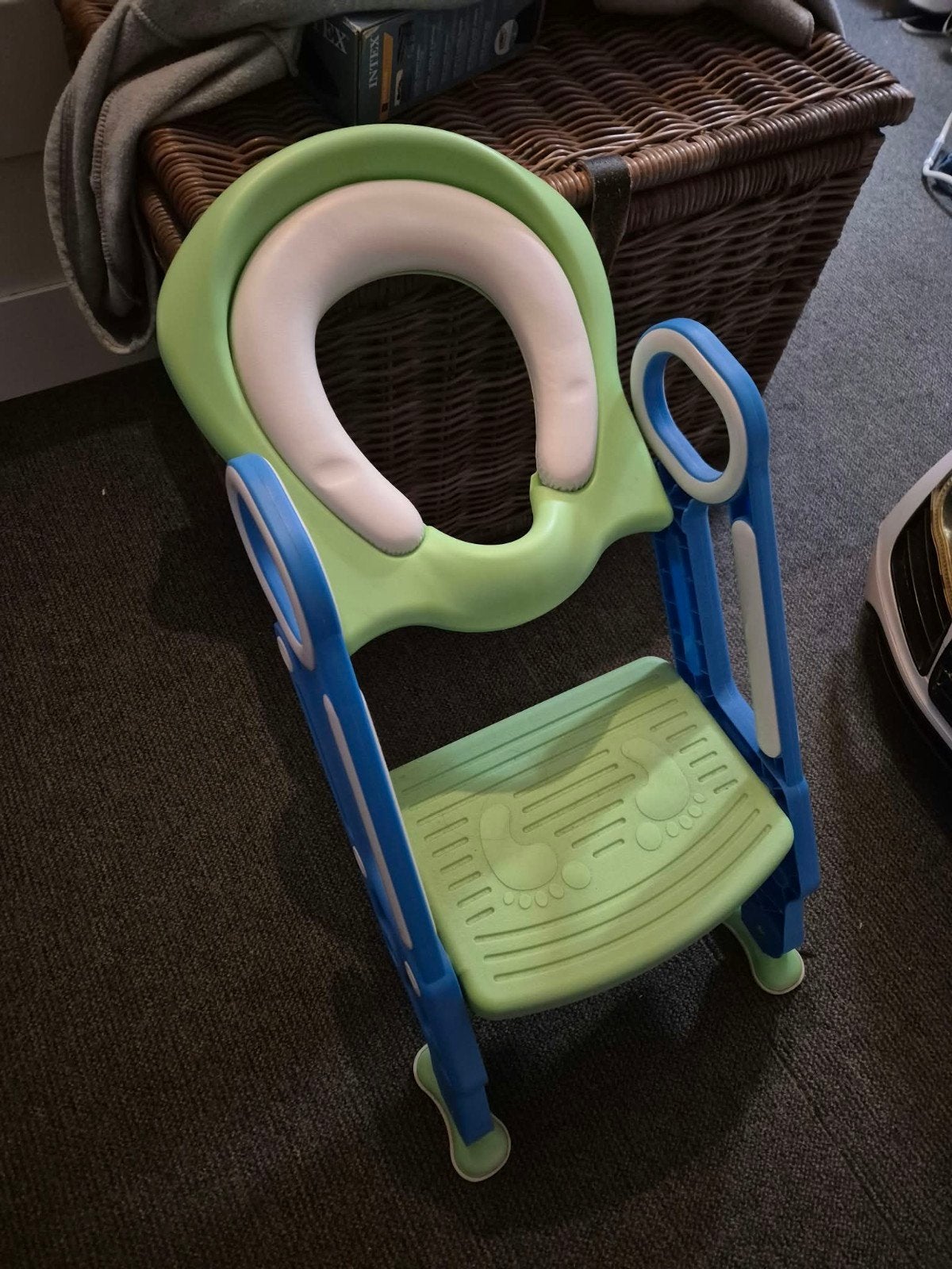 Kinder toiletverkleiner met opstapje, Ophalen, Gebruikt