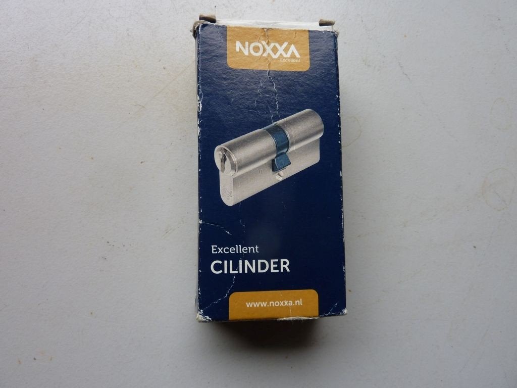 Slotcilinder 30/30 Noxxa Excellent met vrijloop, Ophalen of Verzenden, Nieuw, Koper of Messing, Slot