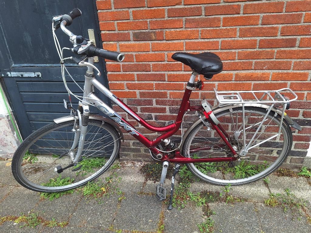 Giant Blazer Damesfiets | 21 versnellingen, Fietsen en Brommers, Fietsen | Dames | Damesfietsen, Ophalen, Gebruikt, Velgrem, Versnellingen