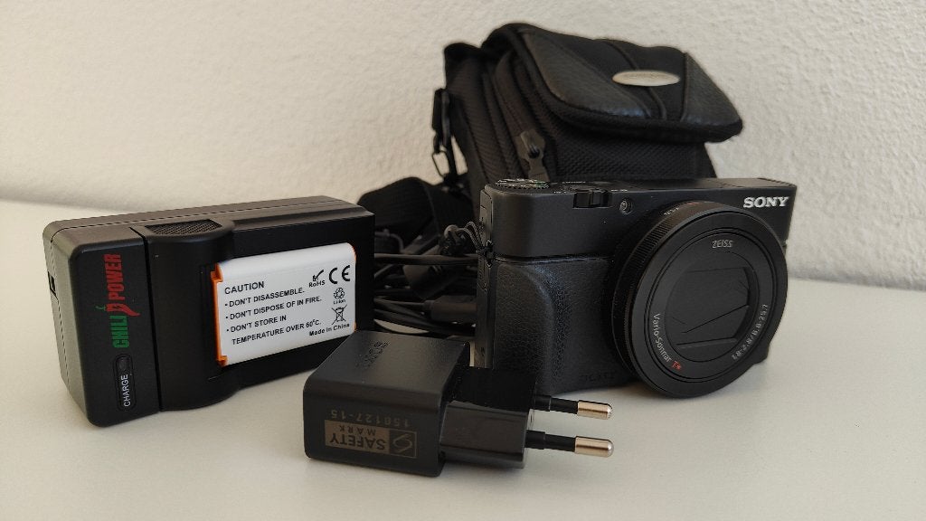 Sony RX100 III Compactcamera met accessoires, Audio, Tv en Foto, Fotocamera's Digitaal, Screenprotector, Ophalen of Verzenden