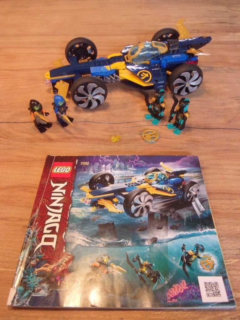 Lego Ninjago 71752-1 Ninja Sub Speeder uit 2021, Compleet, Gebruikt, Lego, Ophalen of Verzenden