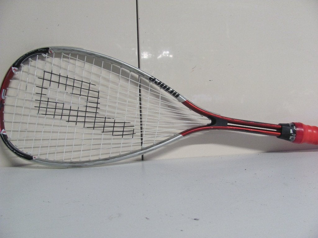 squashracket van Prince de triple force, Ophalen of Verzenden, Zo goed als nieuw, Racket, Met hoes