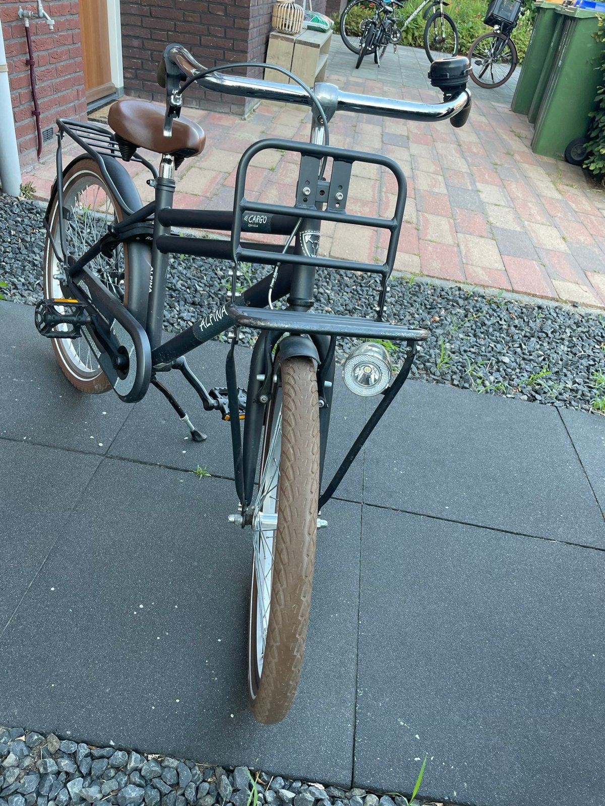 Alpina Cargo transportfiets in nette staat, Fietsen en Brommers, Terugtraprem, Zo goed als nieuw, 50 tot 53 cm, Ophalen