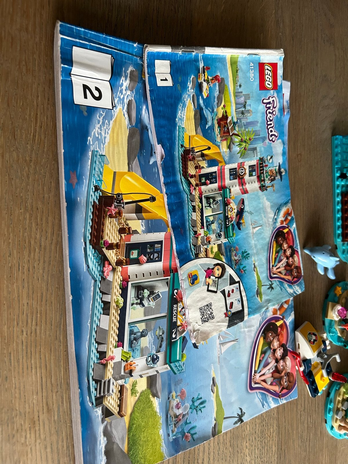 Lego Friends 41380 Reddingscentrum met vuurtoren, Lego, Friends, Ophalen of Verzenden, Zo goed als nieuw
