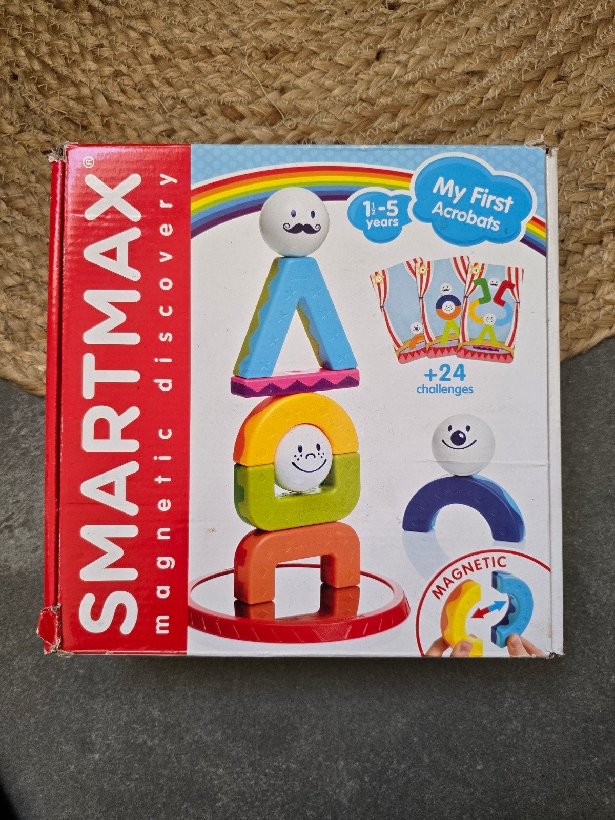 SmartMax My First Acrobats Magnetisch Speelgoed, Ophalen of Verzenden, Zo goed als nieuw, Bouwen