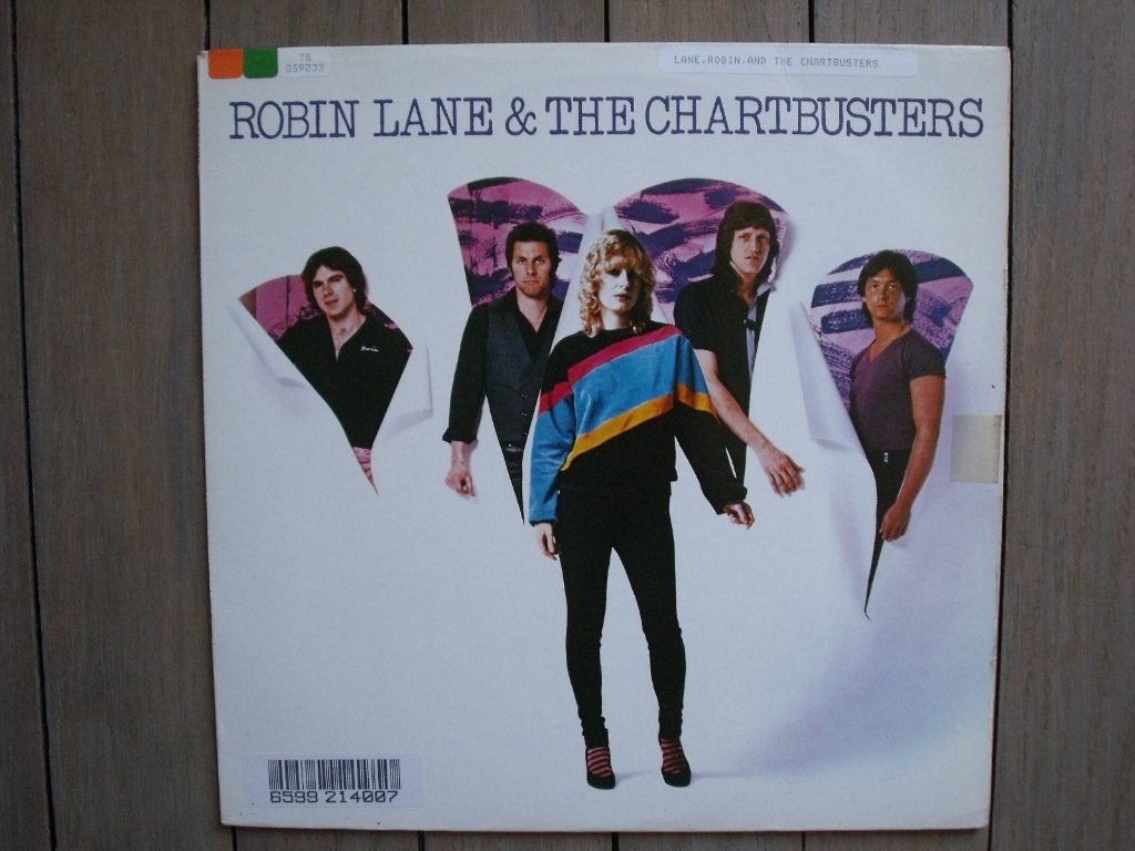 Robin Lane & the Chartbusters, Inclusief binnenhoes, Ophalen of Verzenden, Gebruikt, 12 inch
