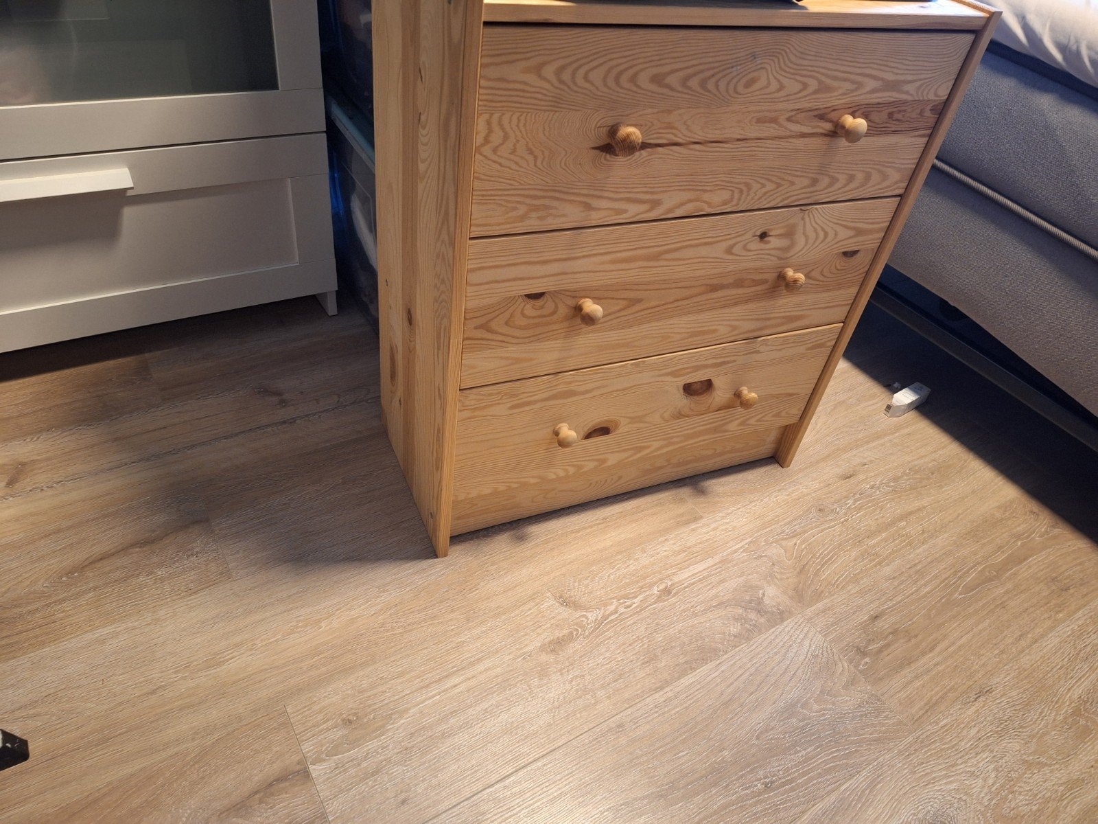 Ikea Rast ladekast met 3 laden - grenenhout, Ophalen, Gebruikt, 100 tot 150 cm, 50 tot 100 cm