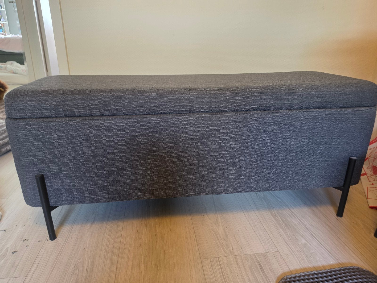 Opberg bankje, Ophalen, Minder dan 50 cm, 100 tot 150 cm, Zo goed als nieuw