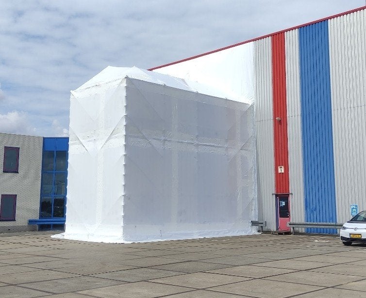 Krimpfolie Monteur l Strak, Snel & Professioneel, Ophalen, 15 m² of meer, Zeil