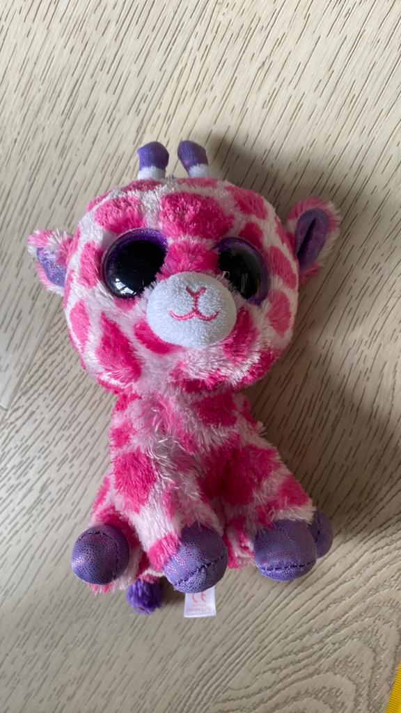 Ty Beanie Boo Giraffe Twigs, Gebruikt, Giraf, Ophalen of Verzenden, Met label