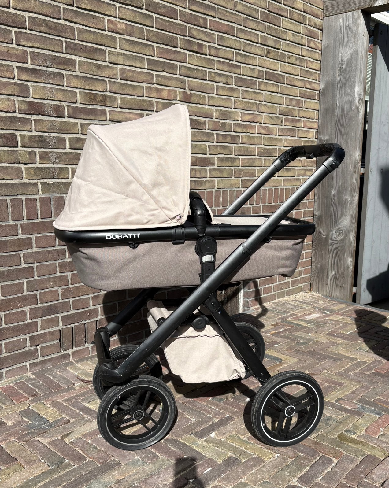 Dubatti One kinderwagen all-in-one, Gebruikt, Verstelbare duwstang, Combiwagen, Ophalen