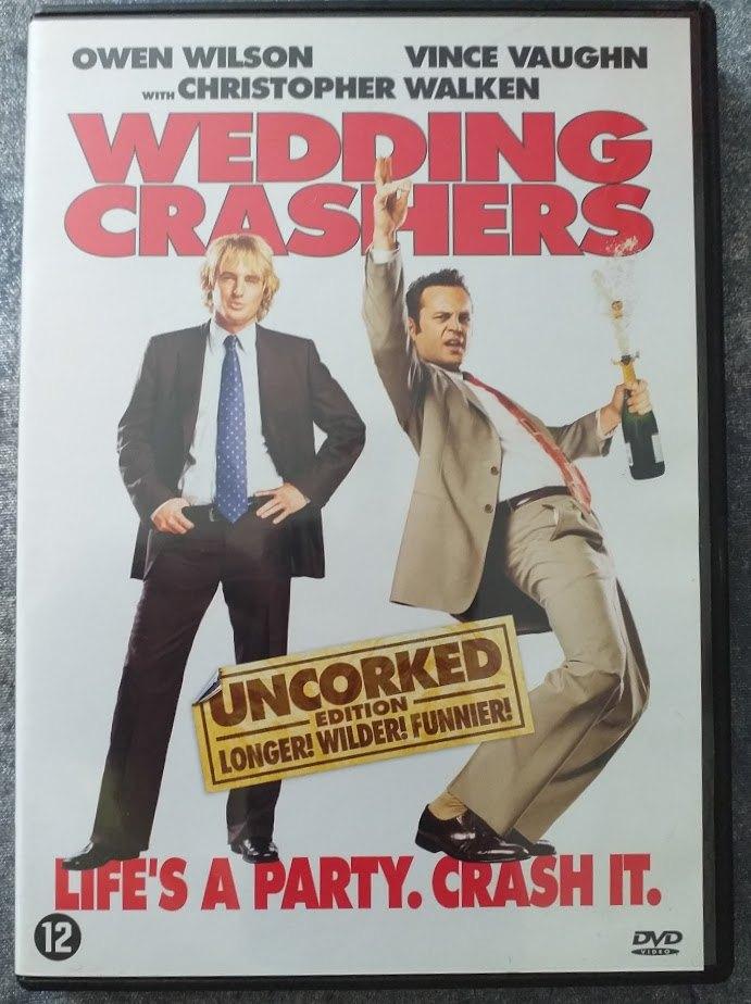 DVD 40 Wedding Crashers 2005 [5442]  [CdDVKo], Cd's en Dvd's, Dvd's | Komedie, Zo goed als nieuw, Romantische komedie, Vanaf 12 jaar