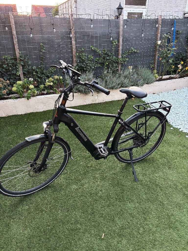 Ontgrensde Elektrische fiets met Bafang M200 middenmotor, Gebruikt, 50 km per accu of meer, 55 tot 59 cm, Ophalen